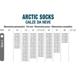 Chaussettes à neige textile Arctic