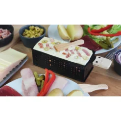 Coffret raclette et fondue à la bougie