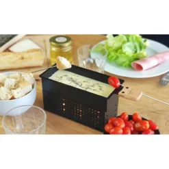 Coffret raclette et fondue à la bougie