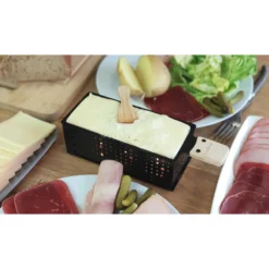 Coffret raclette et fondue à la bougie