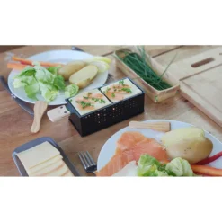 Coffret raclette et fondue à la bougie
