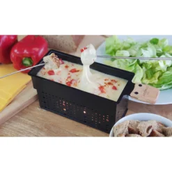 Coffret raclette et fondue à la bougie
