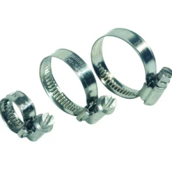 Collier plat acier galvanisé