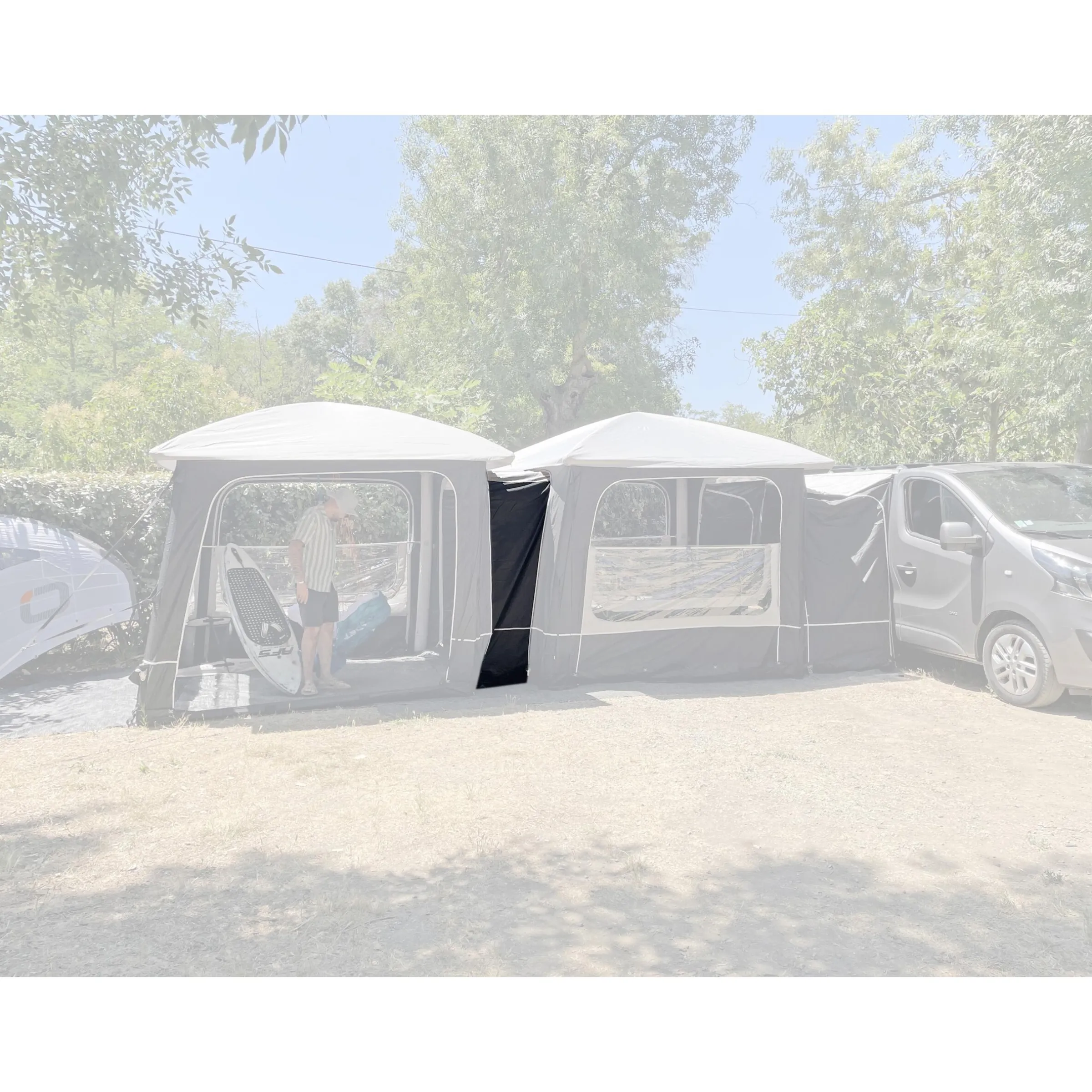 Connecteur pour 2 abris Lodge Air