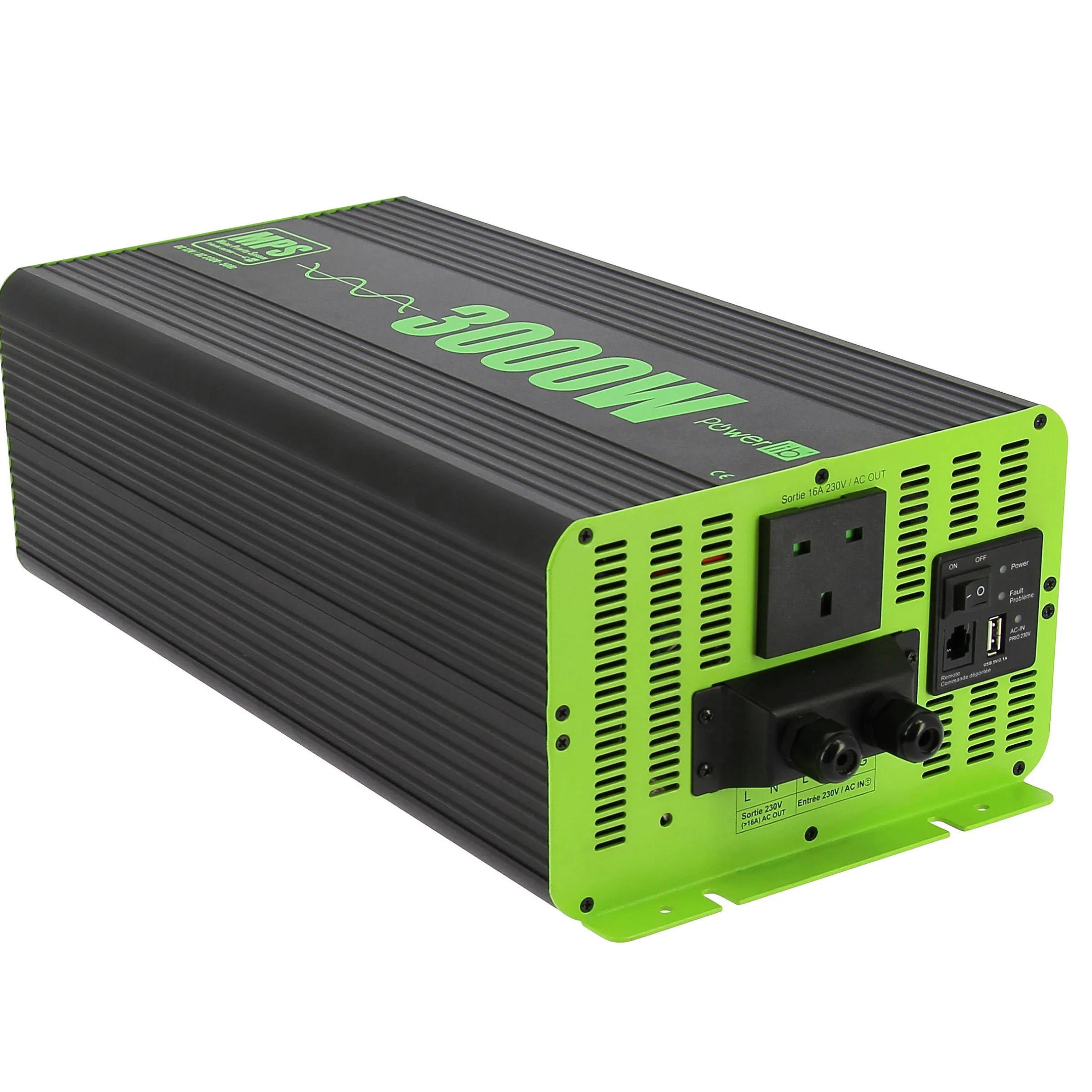 Convertisseur 12V 3000W Pur Sinus