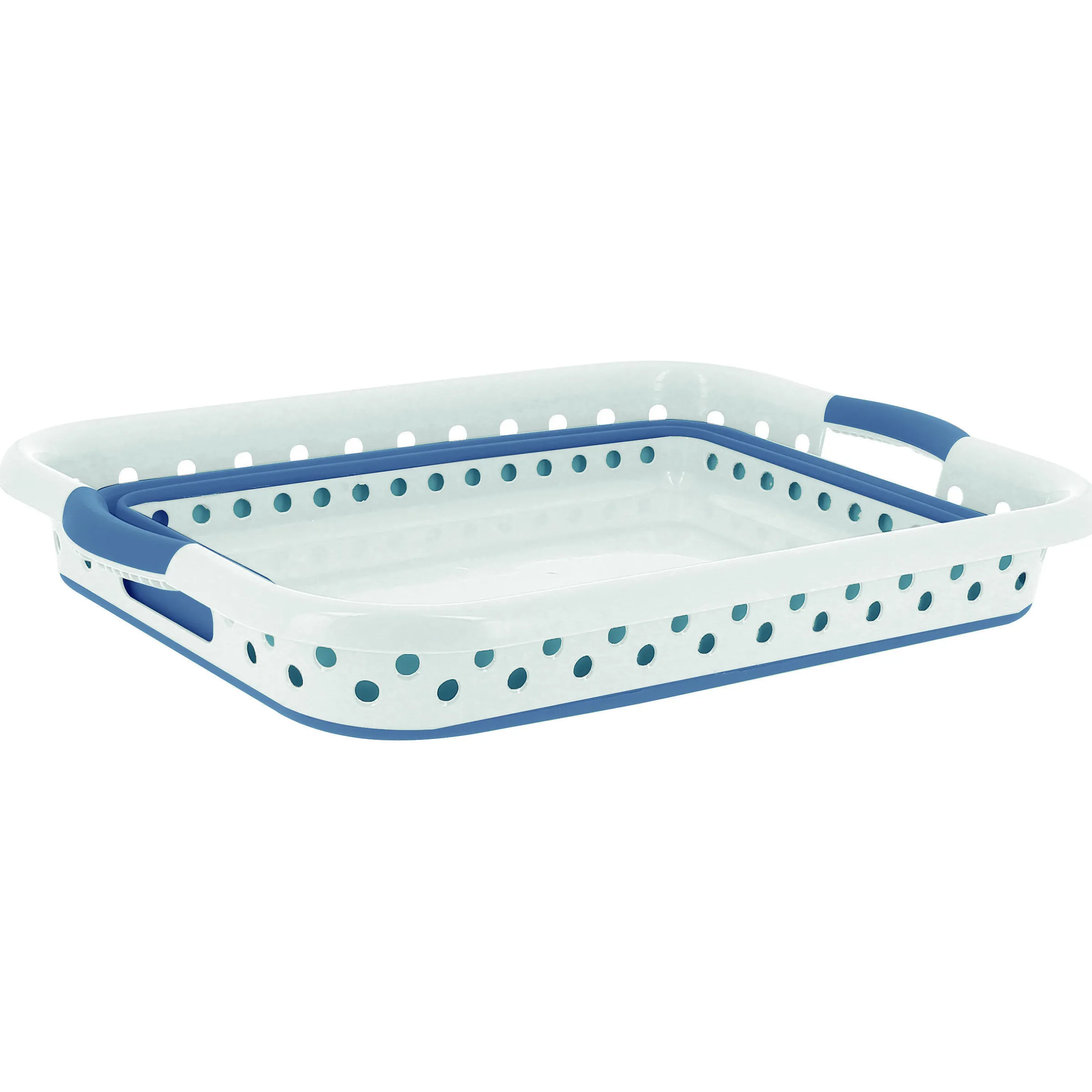 Corbeille à linge rétractable
