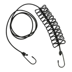 Corde à linge avec 12 pinces