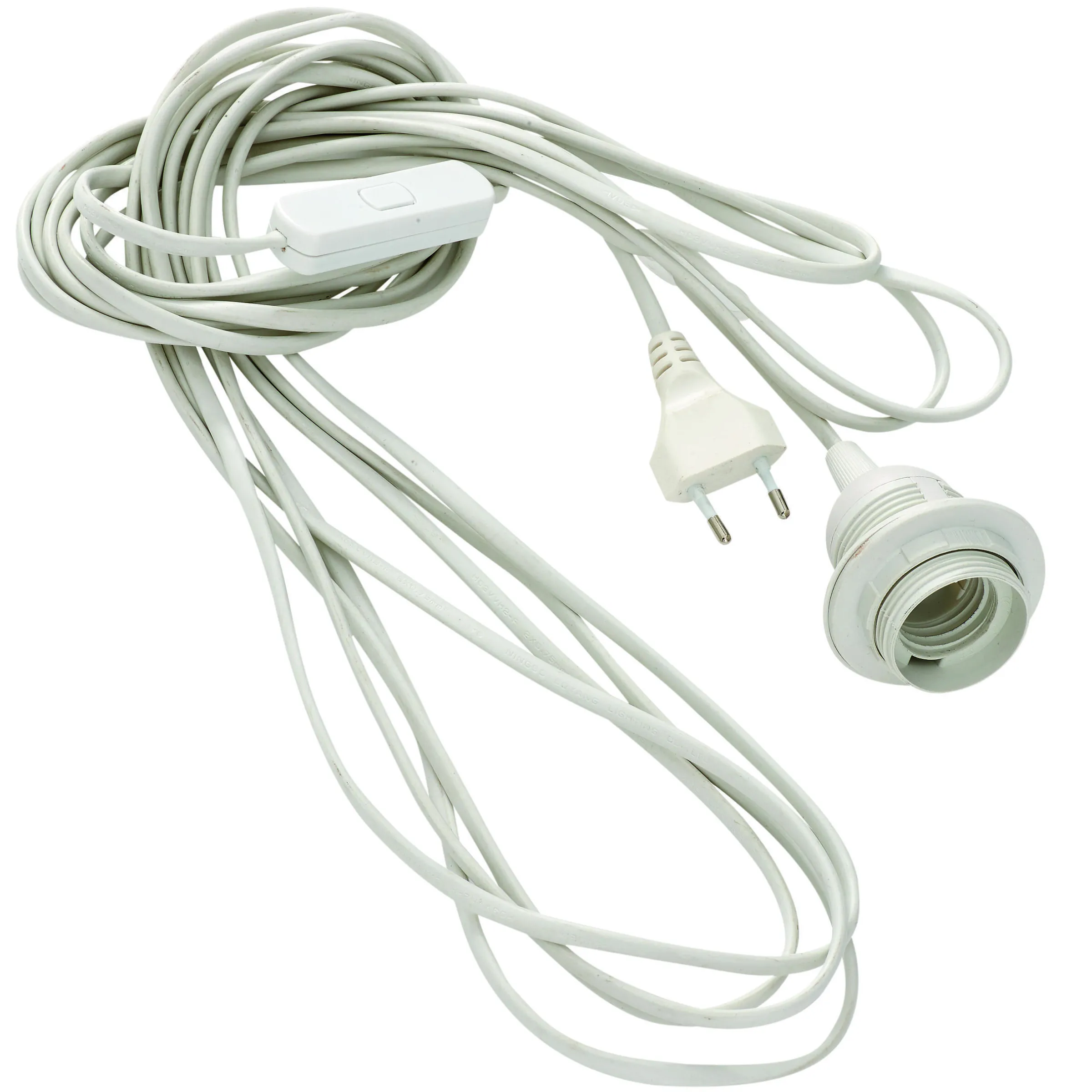 Cordon de lampe avec variateur