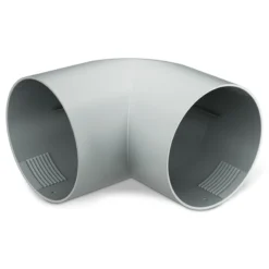 Coude 90° pour conduit d'air chaud