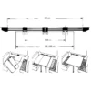 Coulisse de table