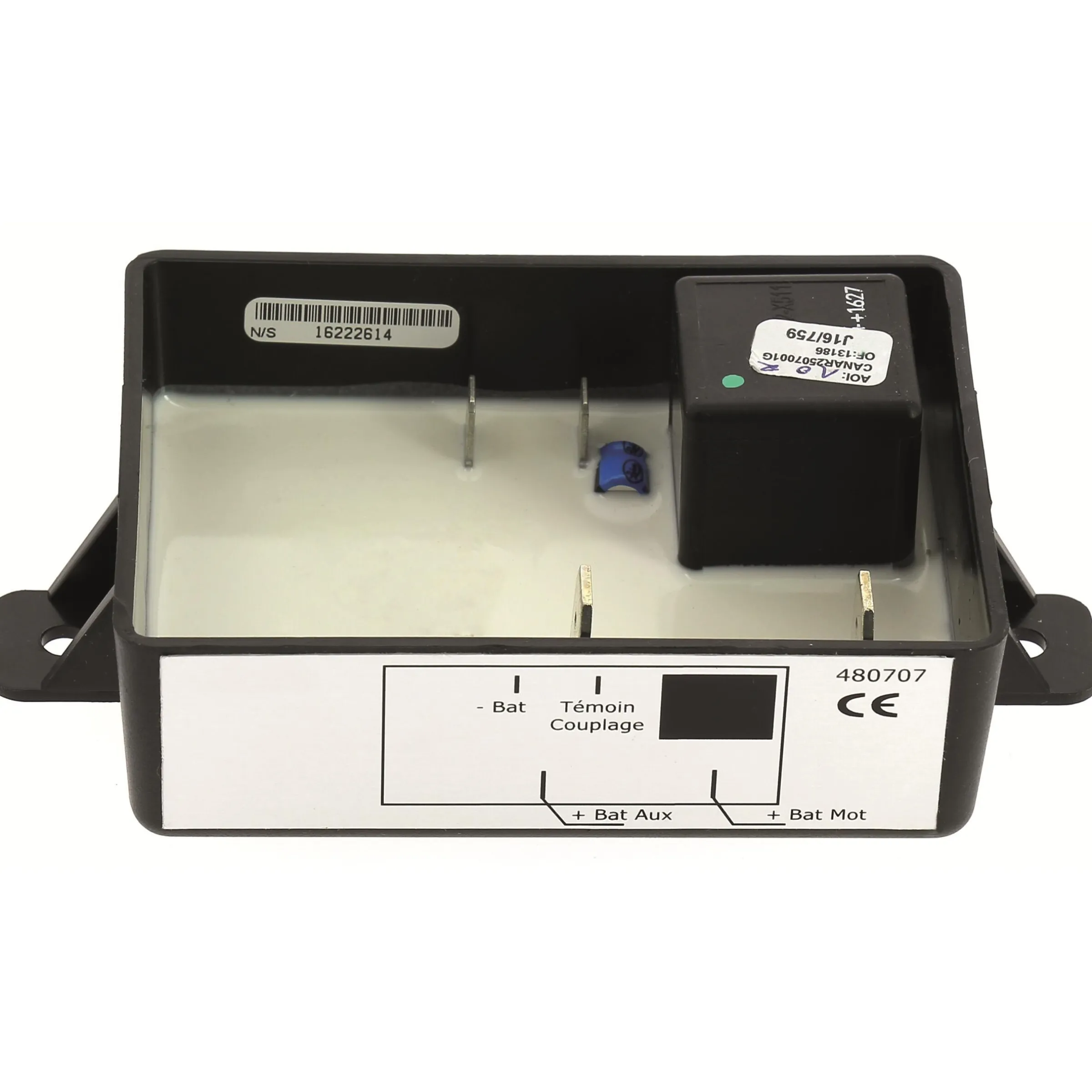 Coupleur séparateur pour batteries