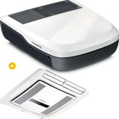 Diffuseur FreshJet FJX ADBD + Climatiseur de toit 2600 W Blanc