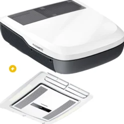Diffuseur FreshJet FJX ADBD + Climatiseur de toit 2200 W Blanc
