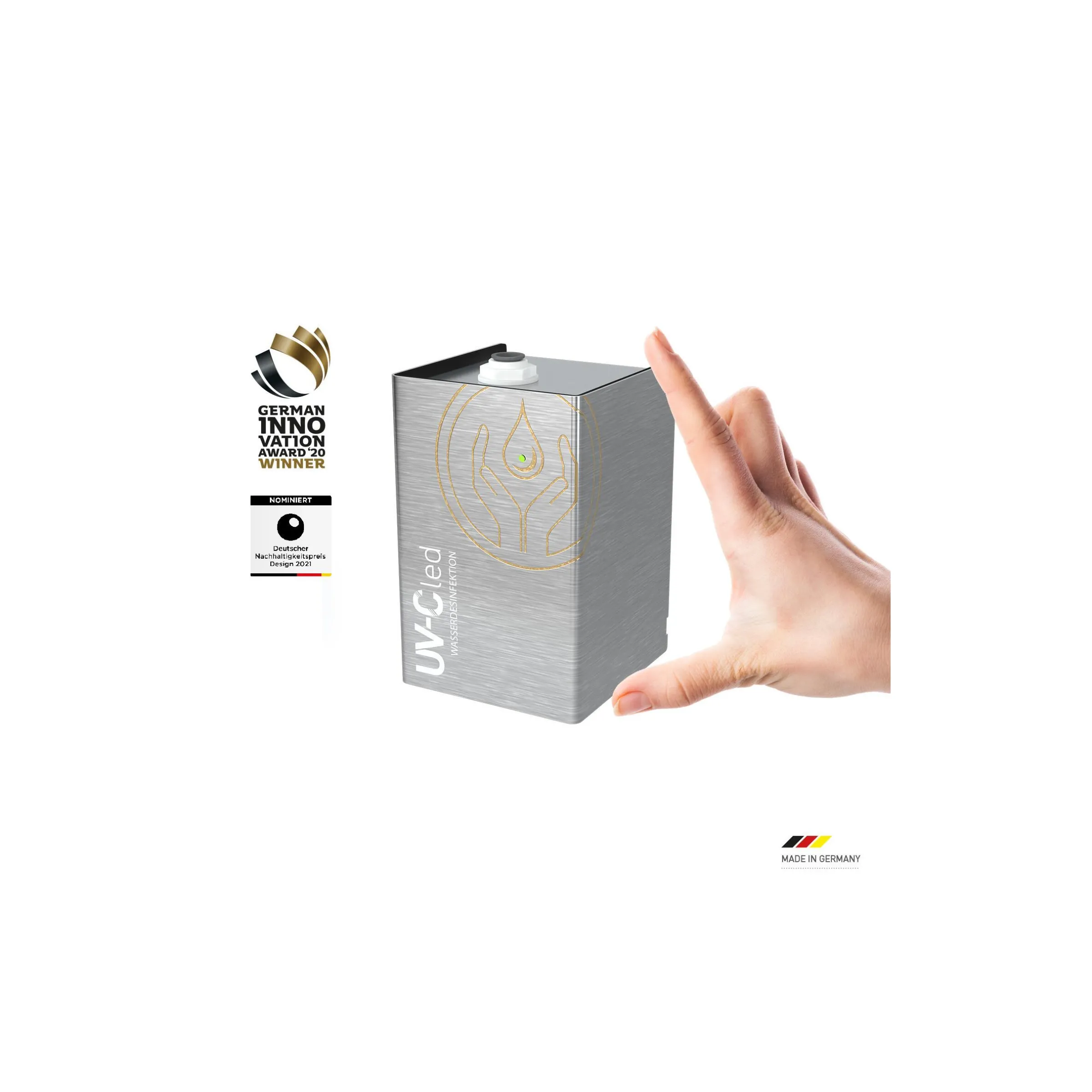 Dispositif de désinfection de l’eau par LED-UV-C