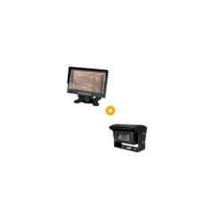 Ecran pour caméra de recul, 2 entrées etCaméras de recul filaires Simple optique à volet motorisé