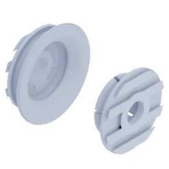 Ensemble de clips pour fixation cloison mâle et femelle