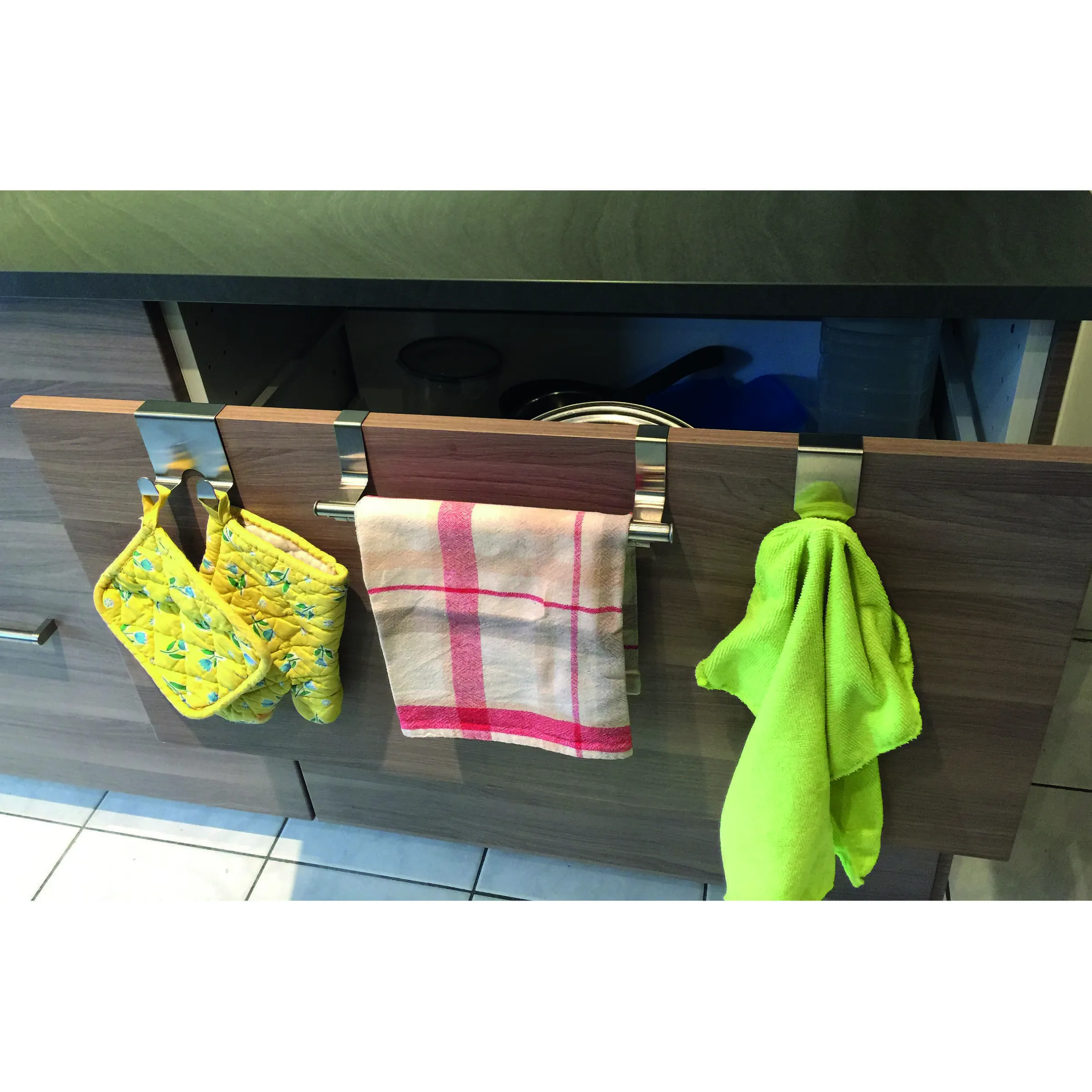 Ensemble de crochets pour porte de placard