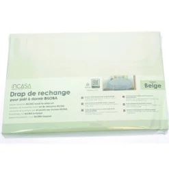 Ensemble Drap &Drap housse pour Prêt à dormir Biloba
