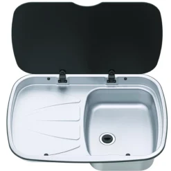 Evier couvercle Argent Sink