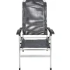 Fauteuil aluminium Confort Maxi Gris navy