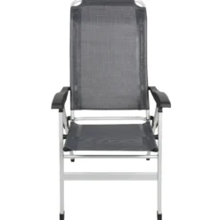 Fauteuil aluminium Confort Maxi Gris navy