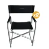 2 Fauteuils Director Bayasun - Black