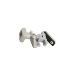 Fermeture de baie entraxe 30 mm grise