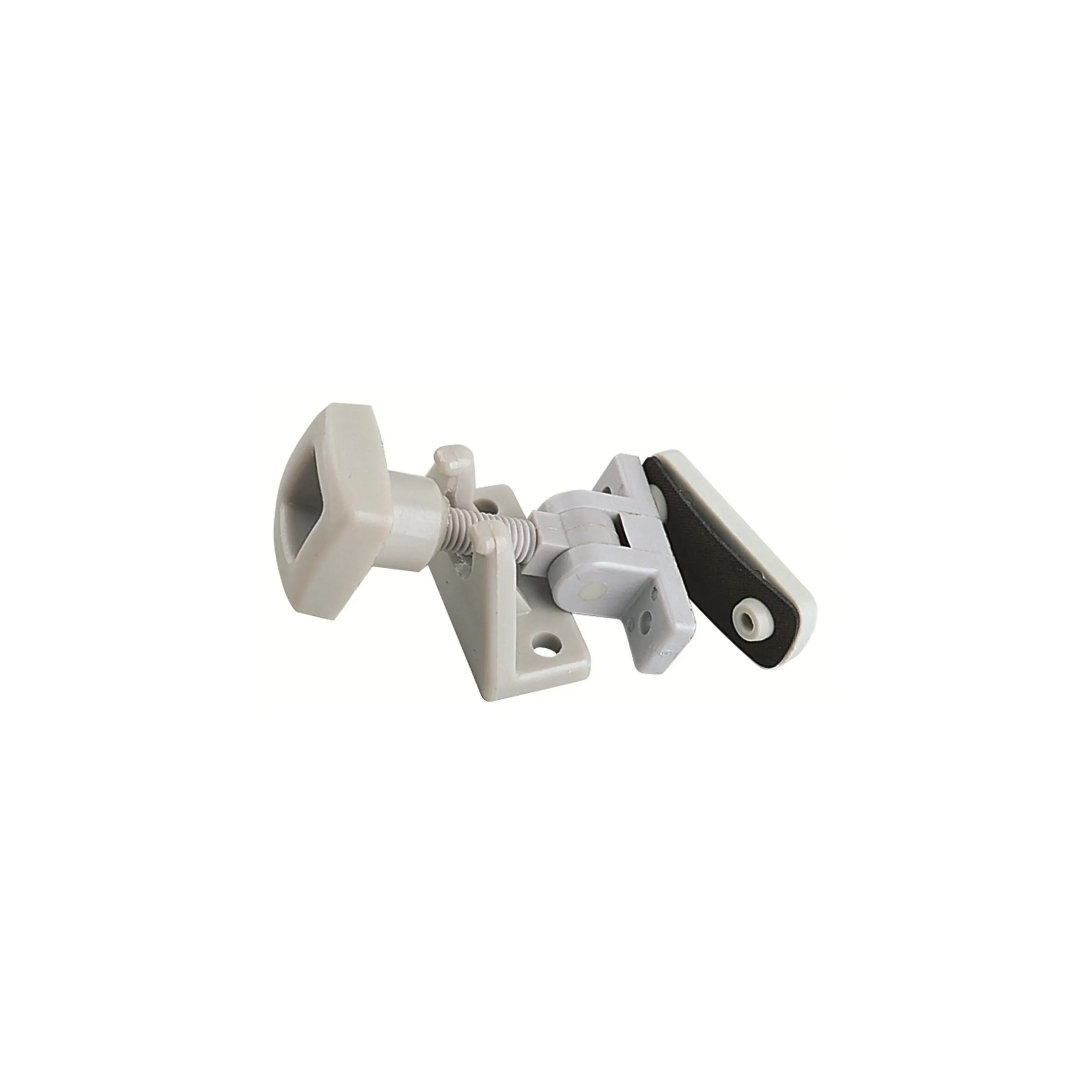Fermeture de baie entraxe 30 mm grise