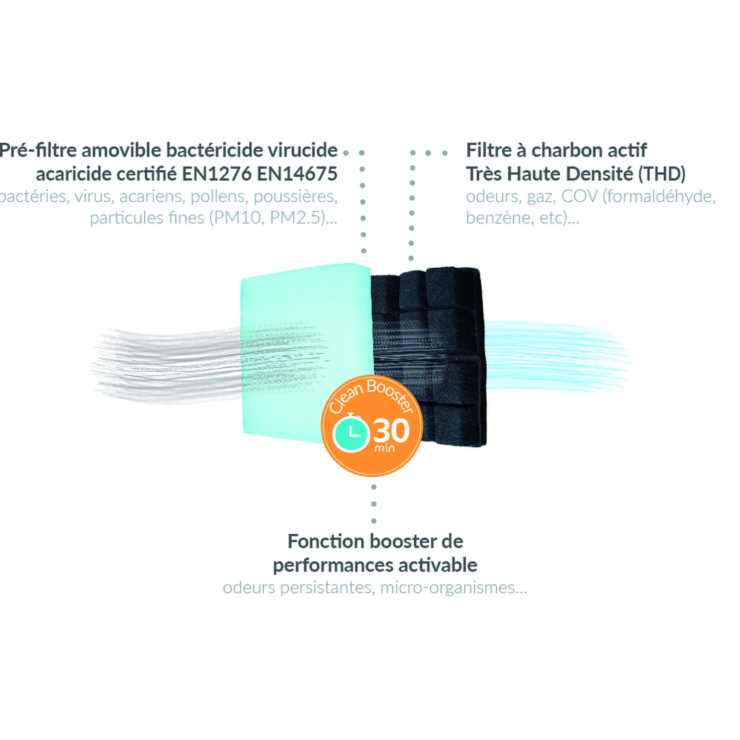Filtre de remplacement Hygeolis