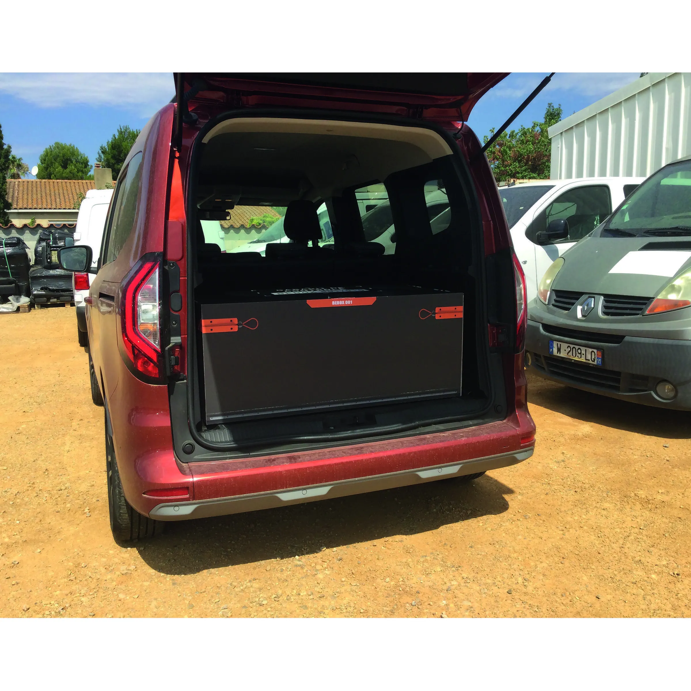Gabarit de pose pour Bebox 001 et 010