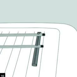 Galerie pour tente de toit Maggiolina Extrem Small