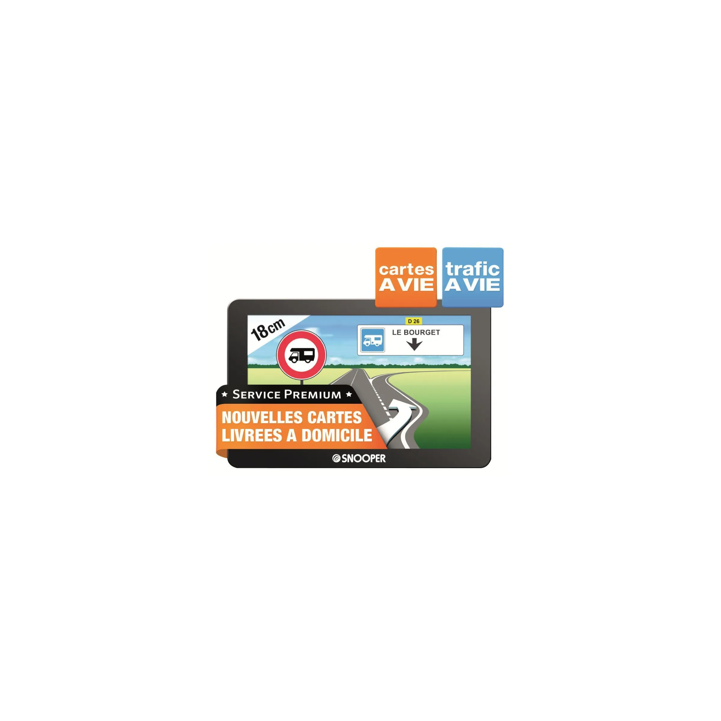 GPS camping-car et fourgon