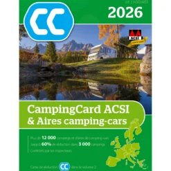 Guide CampingCard avec aires de services 2026