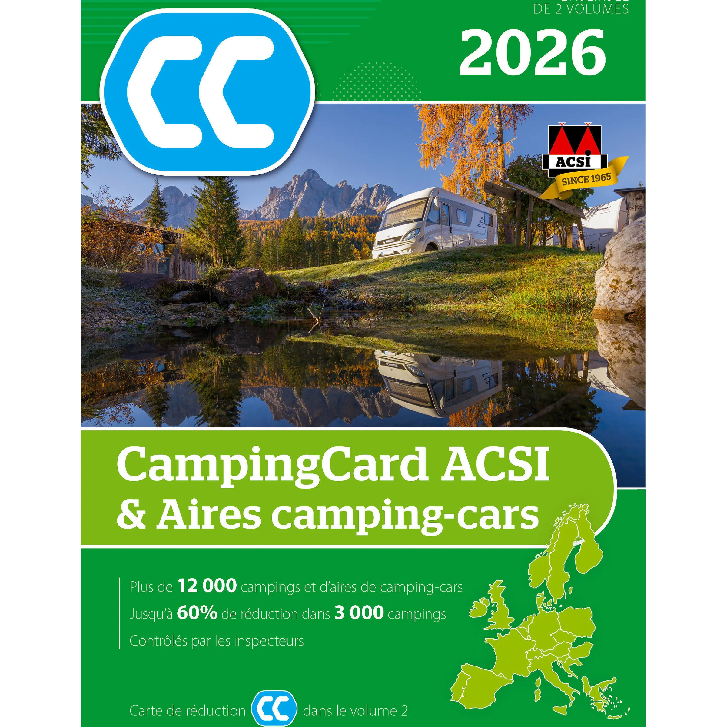 Guide CampingCard avec aires de services 2026