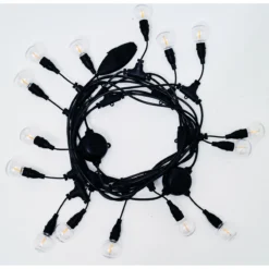 Guirlande lumineuse pour patio 8 mètres avec haut-parleurs