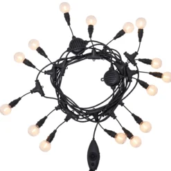 Guirlande lumineuse pour patio 8 mètres avec haut-parleurs