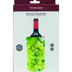 Housse réfrigérante motif raisins blancs