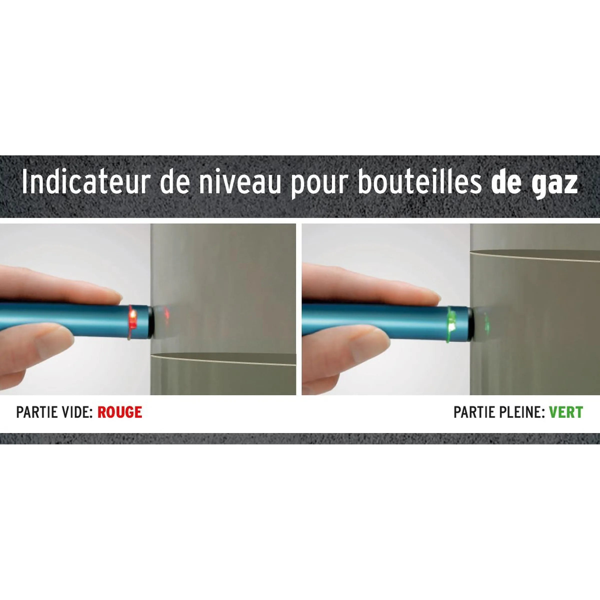 Indicateur de niveau de gaz