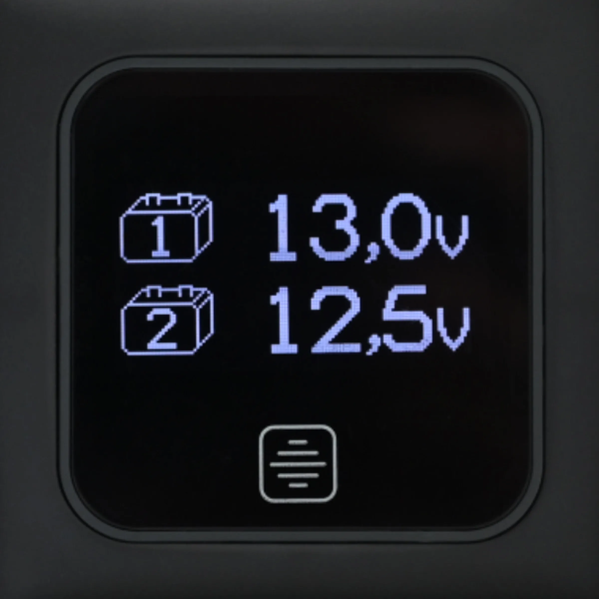 Jauge LCD test 2 batteries