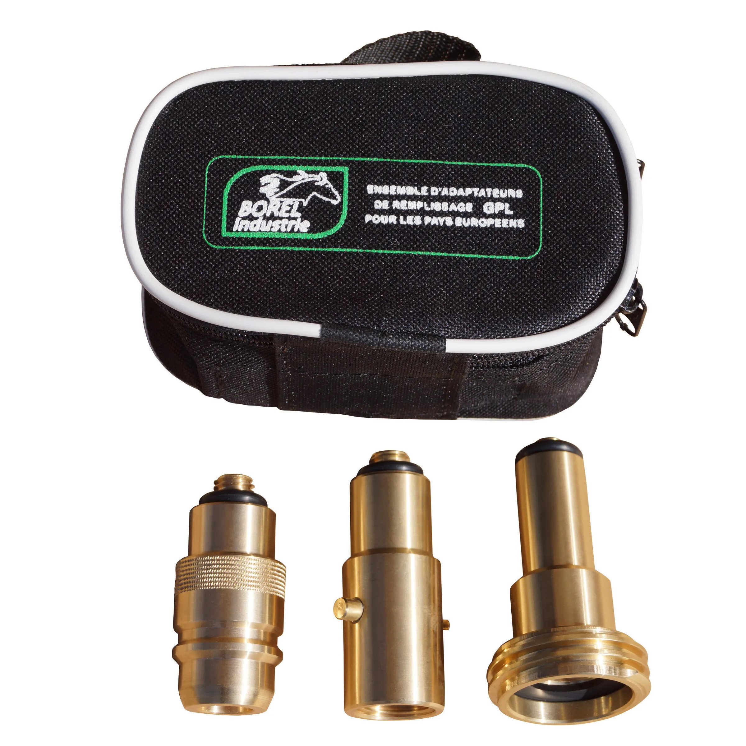 Kit d'adaptateurs Europe de recharge pour stations GPL