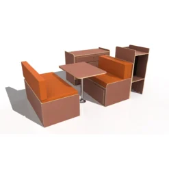 Kit Ghan van L1 (mini 2.50m aménageable) en bois brut