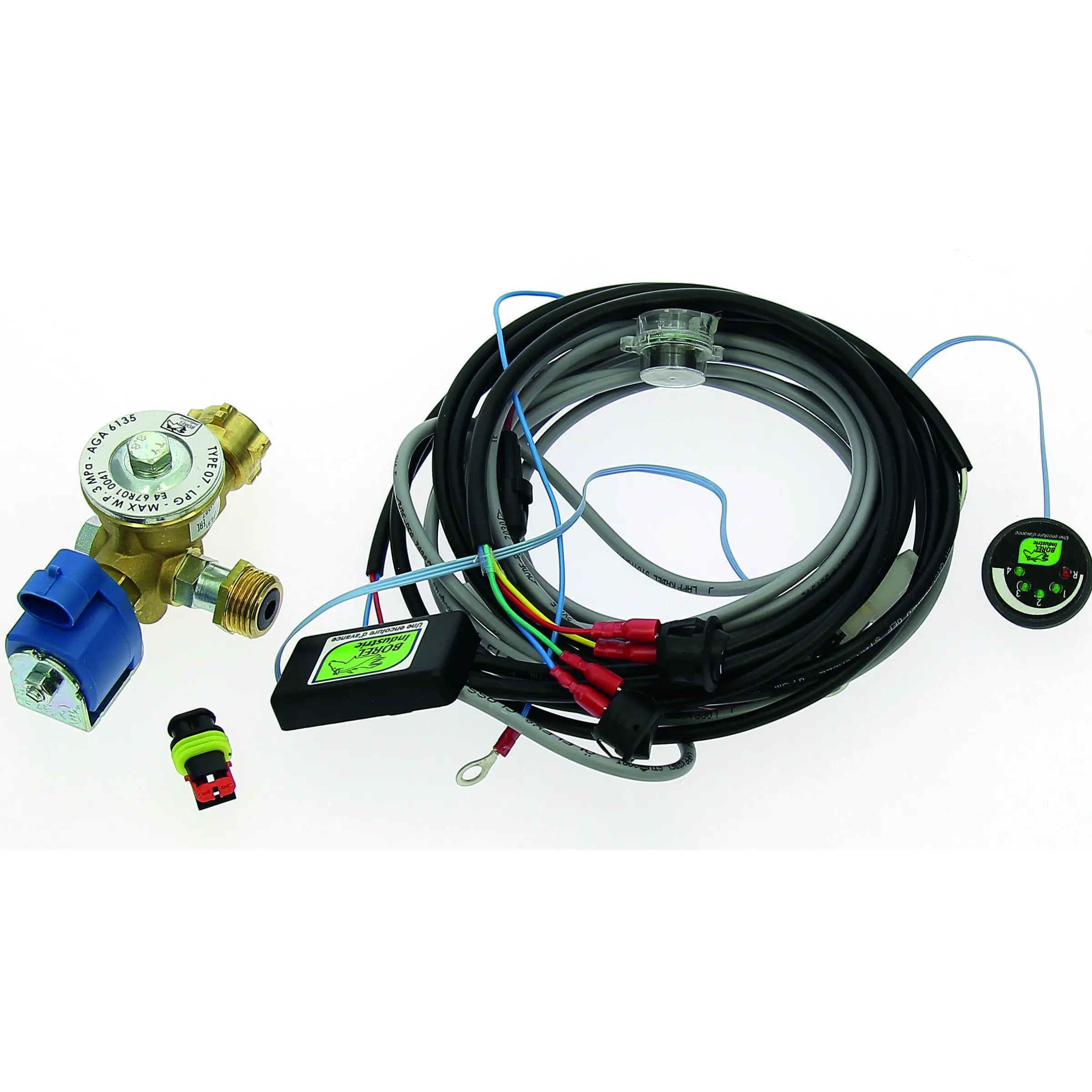 Kit électrovanne + jauge pour Homegaz Premium