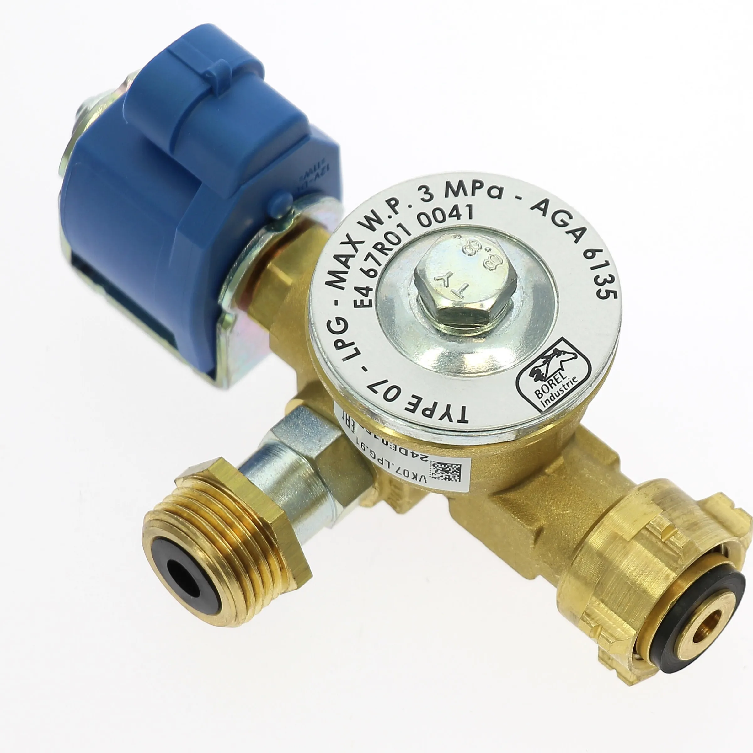 Kit électrovanne + jauge pour Homegaz Premium