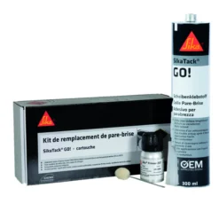 Kit Remplacement Pare-Brise 300 ml SikaTack Go