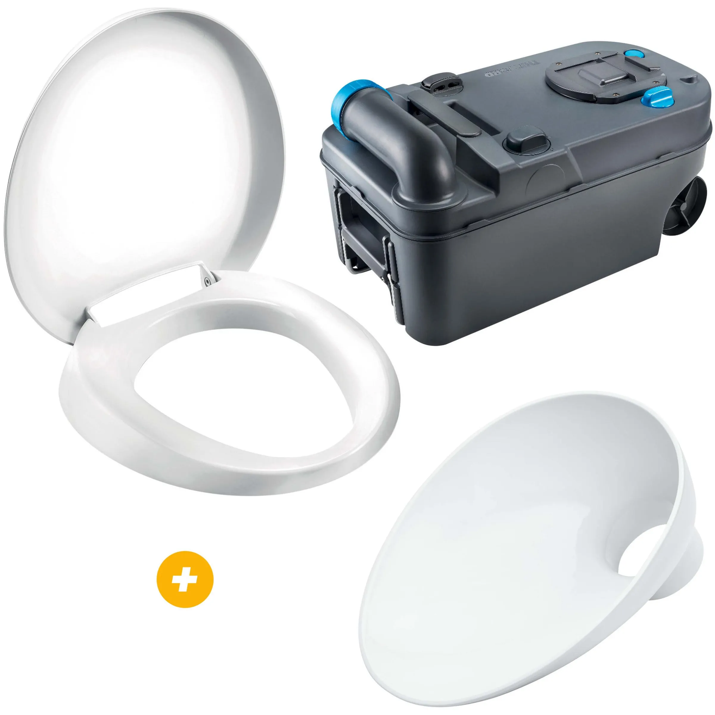 Kit Renov'Toilettes pour C220 + Insert de toilettes en porcelaine Twusch C-220