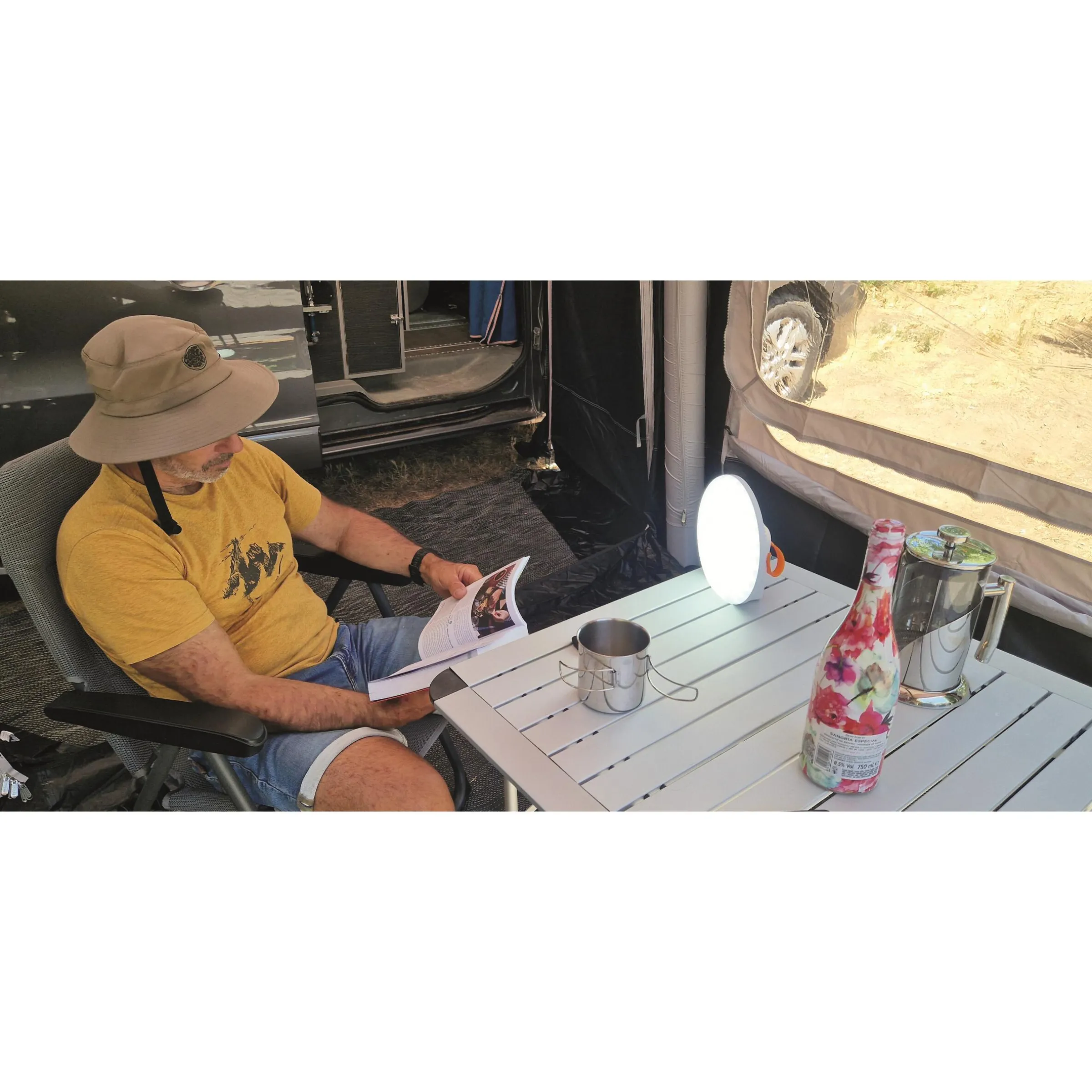 Lampe de camping portable