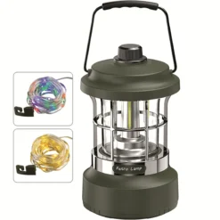 Lampe rechargeable avec guirlande lumineuse