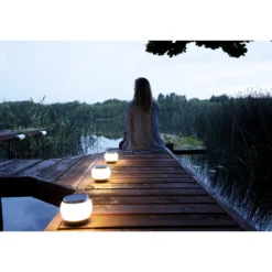 Lampe solaire pour pare-vent (2 pcs)