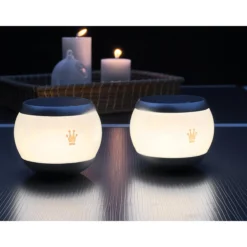Lampe solaire pour pare-vent (2 pcs)
