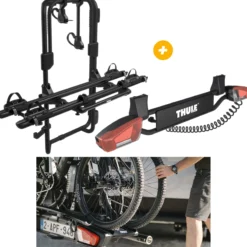 Ligtboard pour VeloTrack +PV fourgon 2 portes arrière VeloTrack Frame + Faisceau de câble 13PIN véhicules après 02/2011